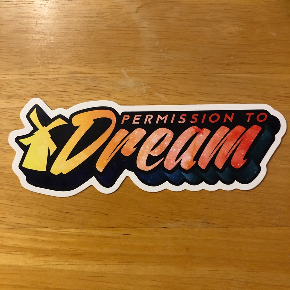 Dutch Bros Permission to Dream Sticker